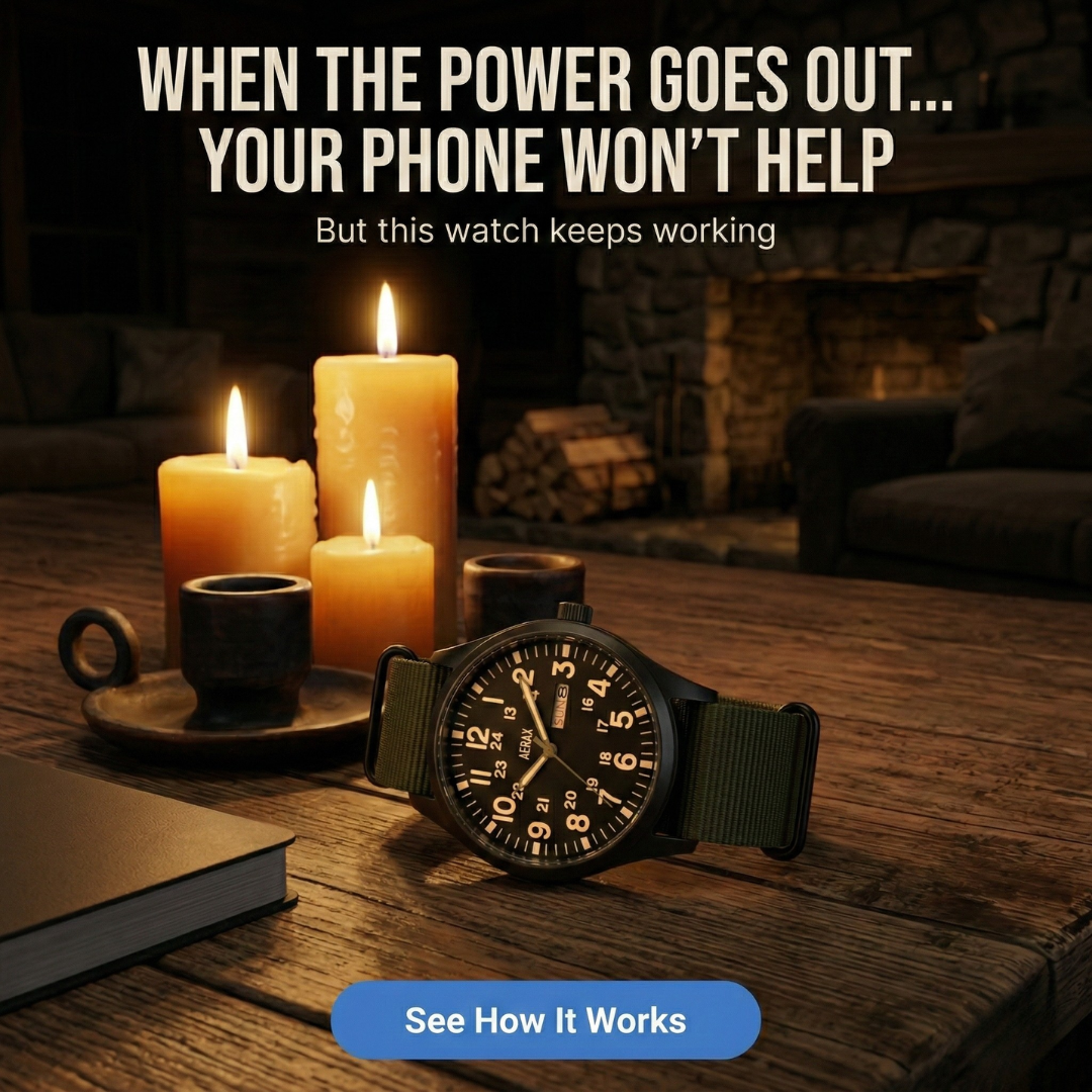 Aerax Watches Facebook ad: Why Thousands Are Switching Back To Field Watches