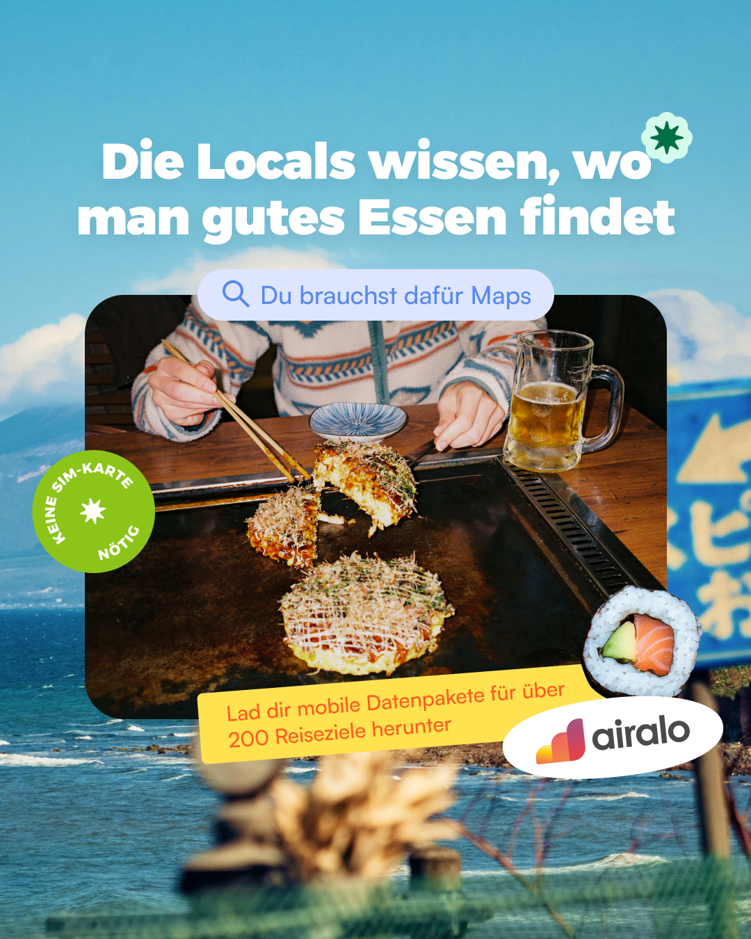 Airalo Global eSIM Store Facebook ad
