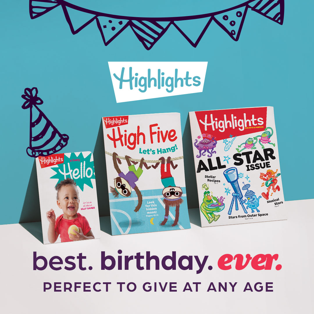 Highlights for Children Facebook ad