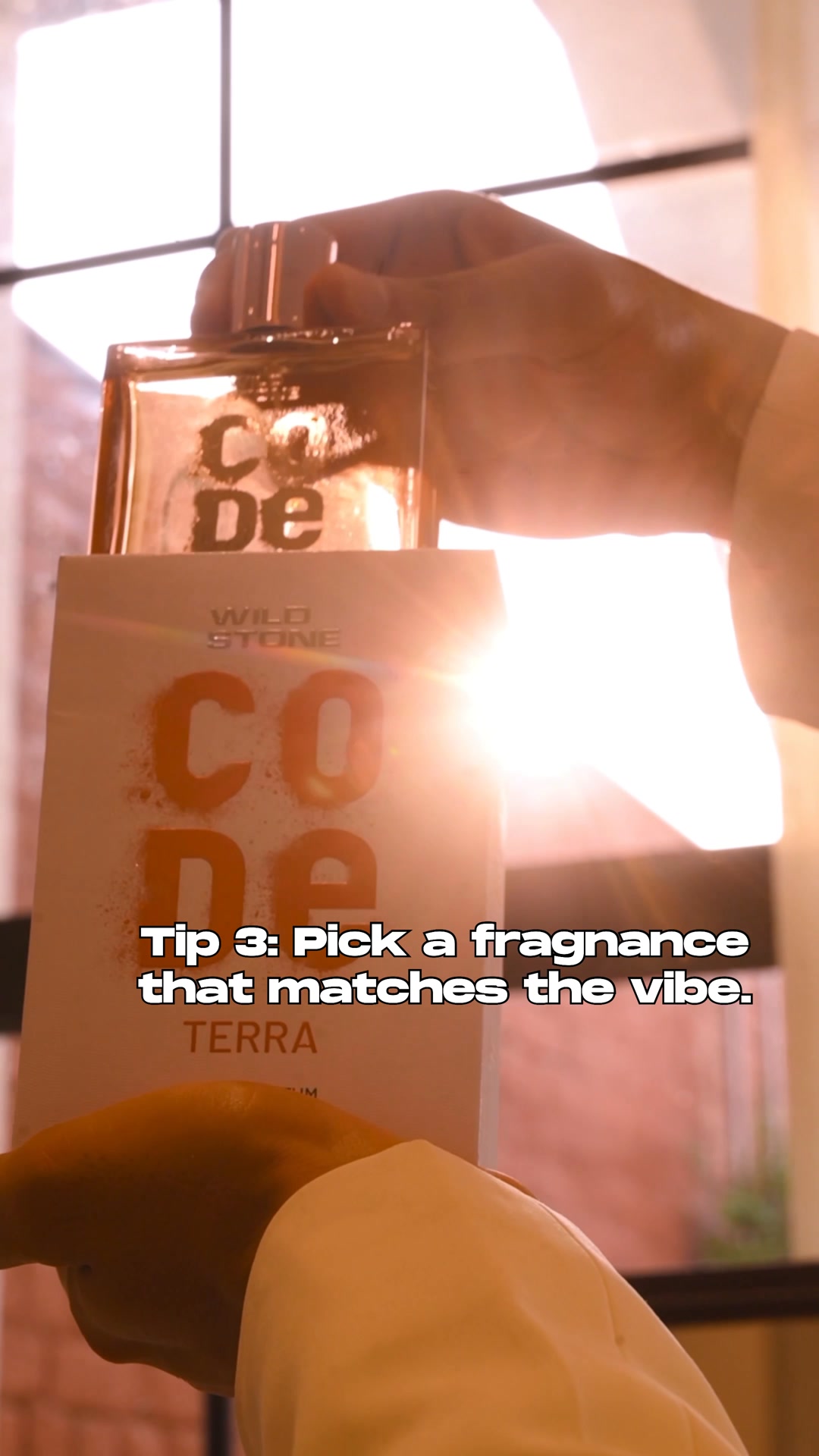 CODE Facebook ad: CODE Terra, Your look’s final fix!