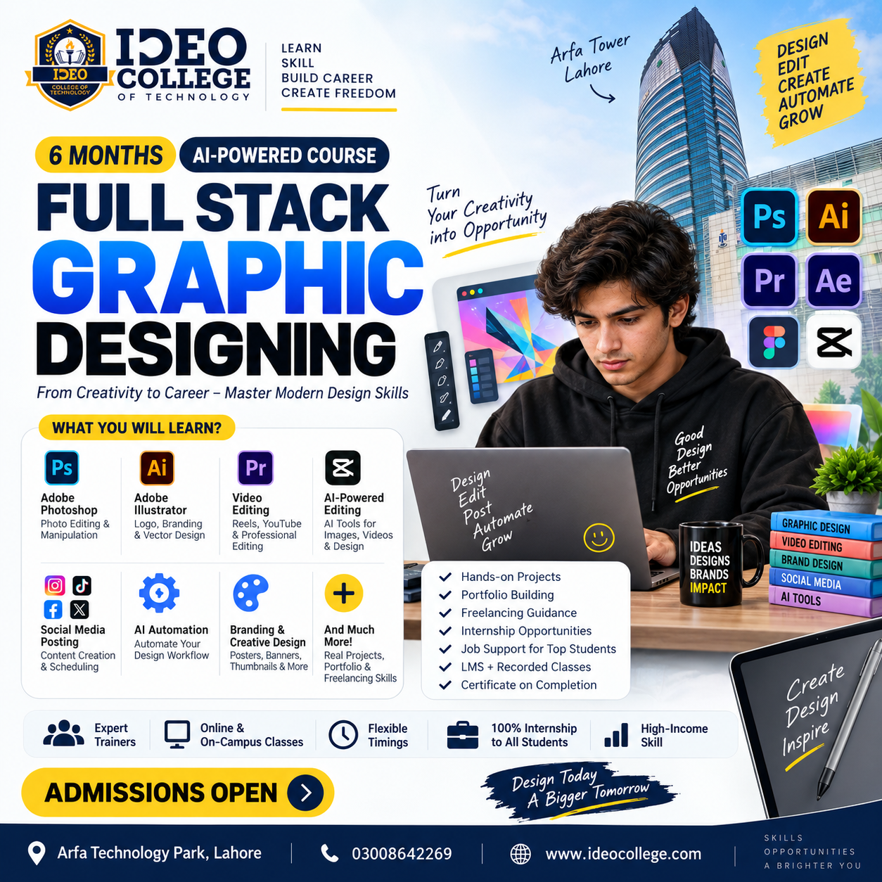 IDEO College of Technology Facebook ad