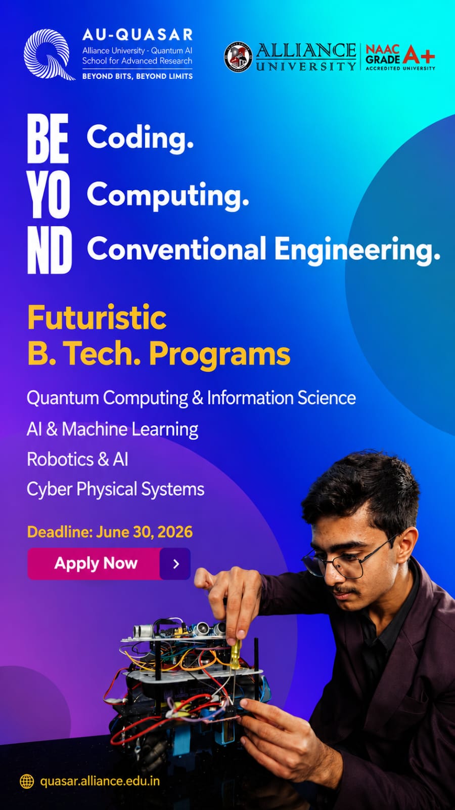 Alliance University Facebook ad