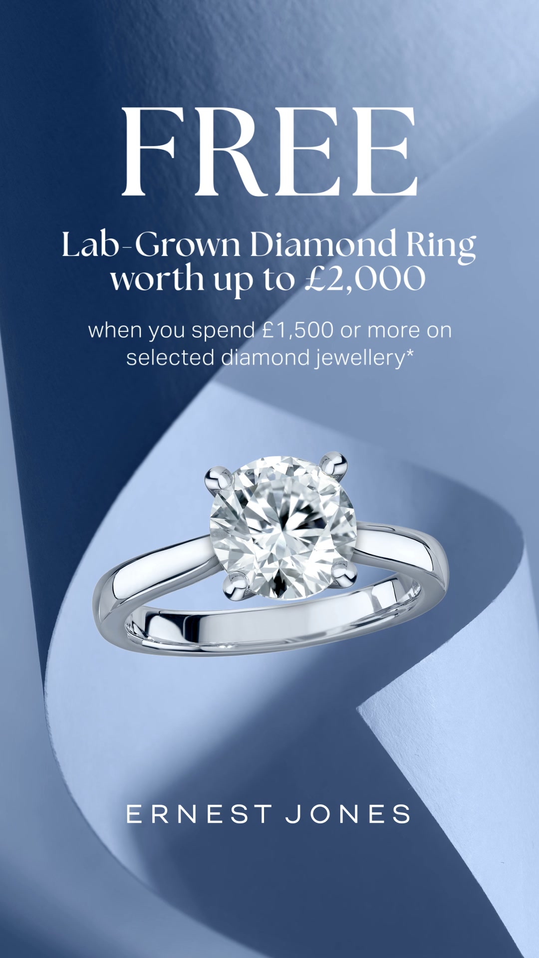 Ernest Jones Facebook ad from Sep 3, 2026