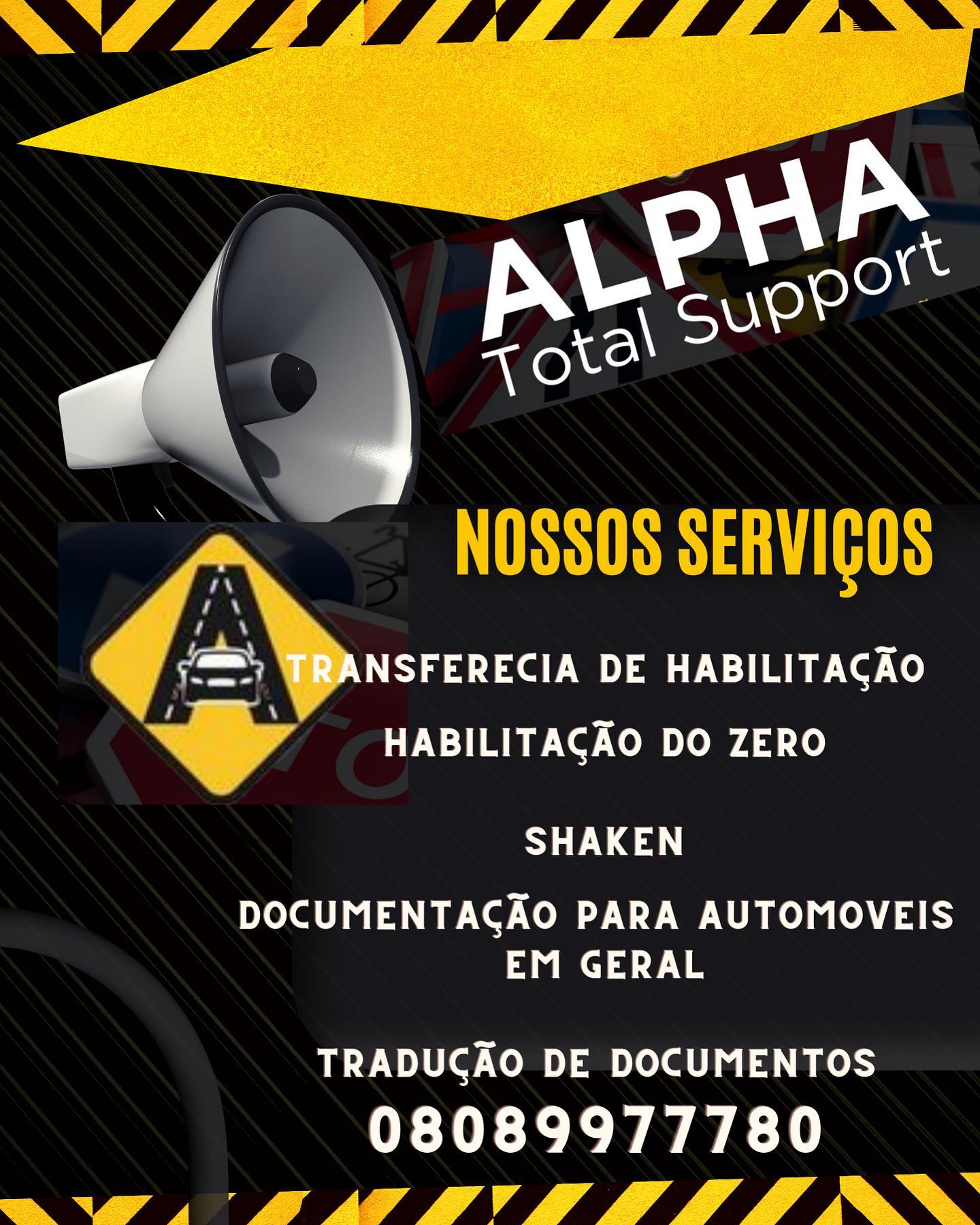 ALPHA TOTAL Support habilitação Facebook ad: Tire sua carta antes do verão chegar!