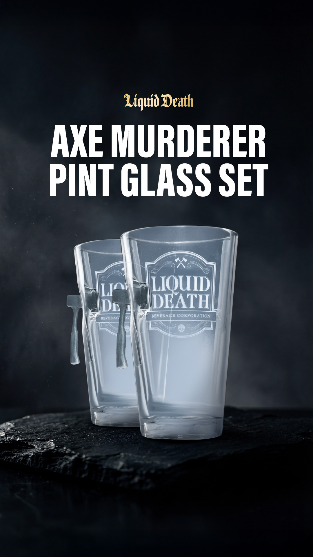Liquid Death Facebook ad