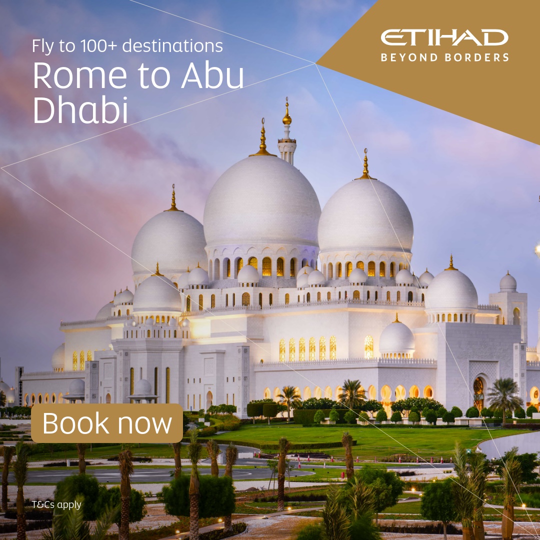 Etihad Airways Facebook ad