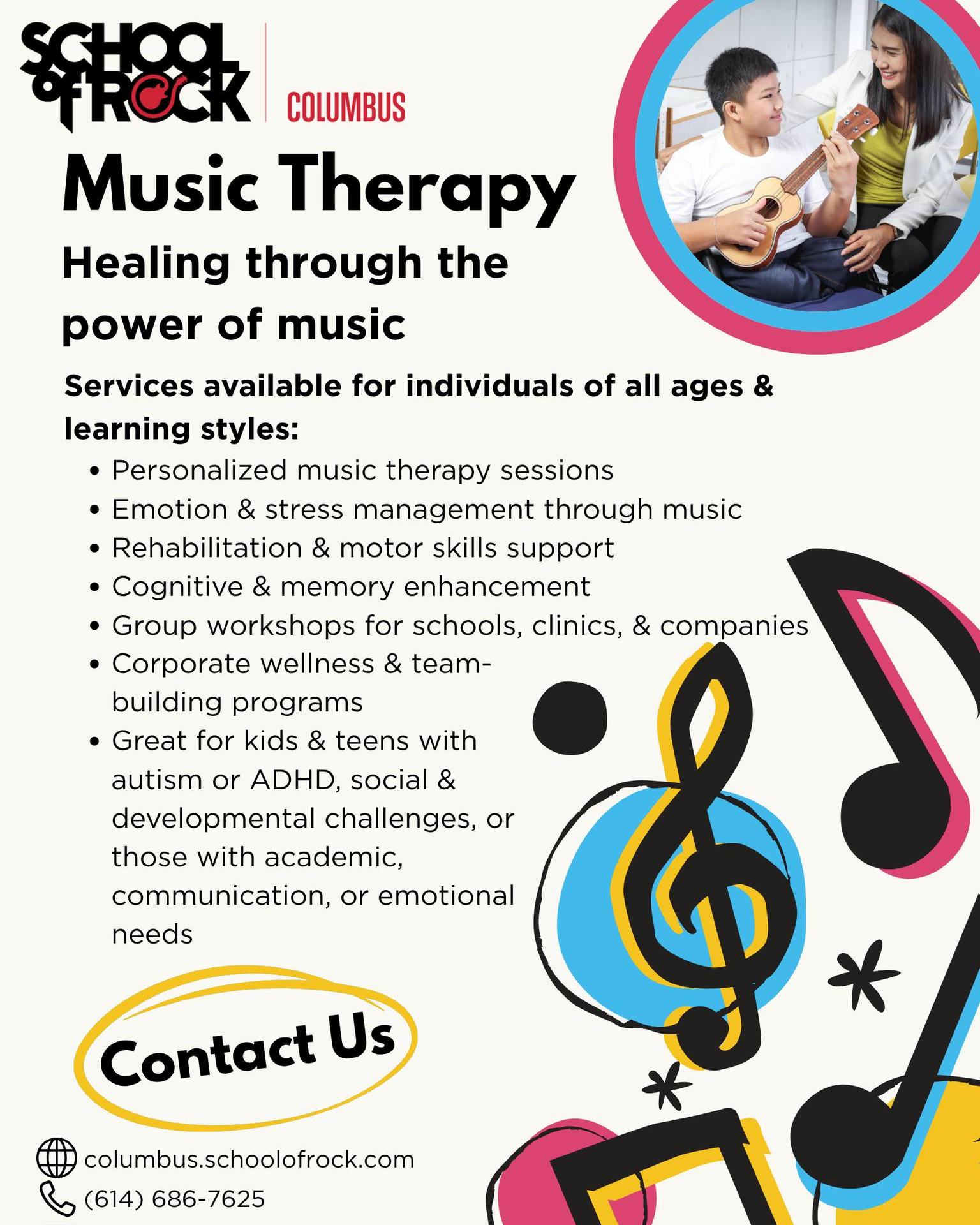 School of Rock Columbus Facebook ad: Music Lessons & Programs in Columbus | School of Rock