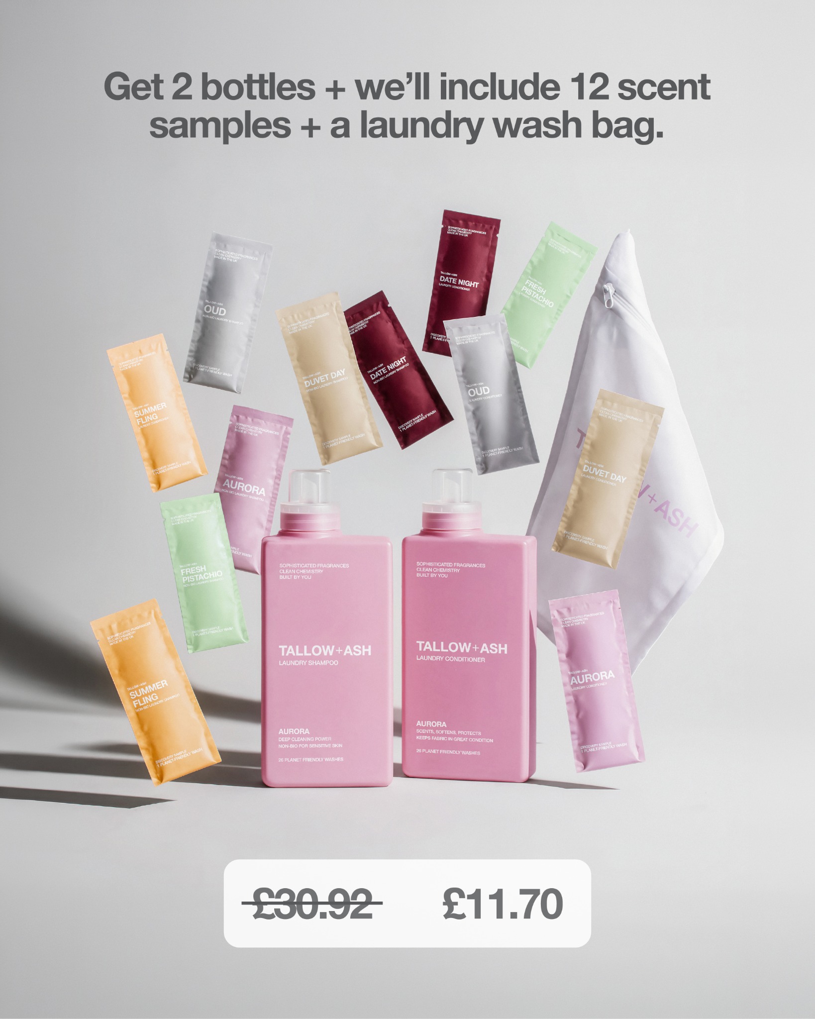 Tallow + Ash Facebook ad