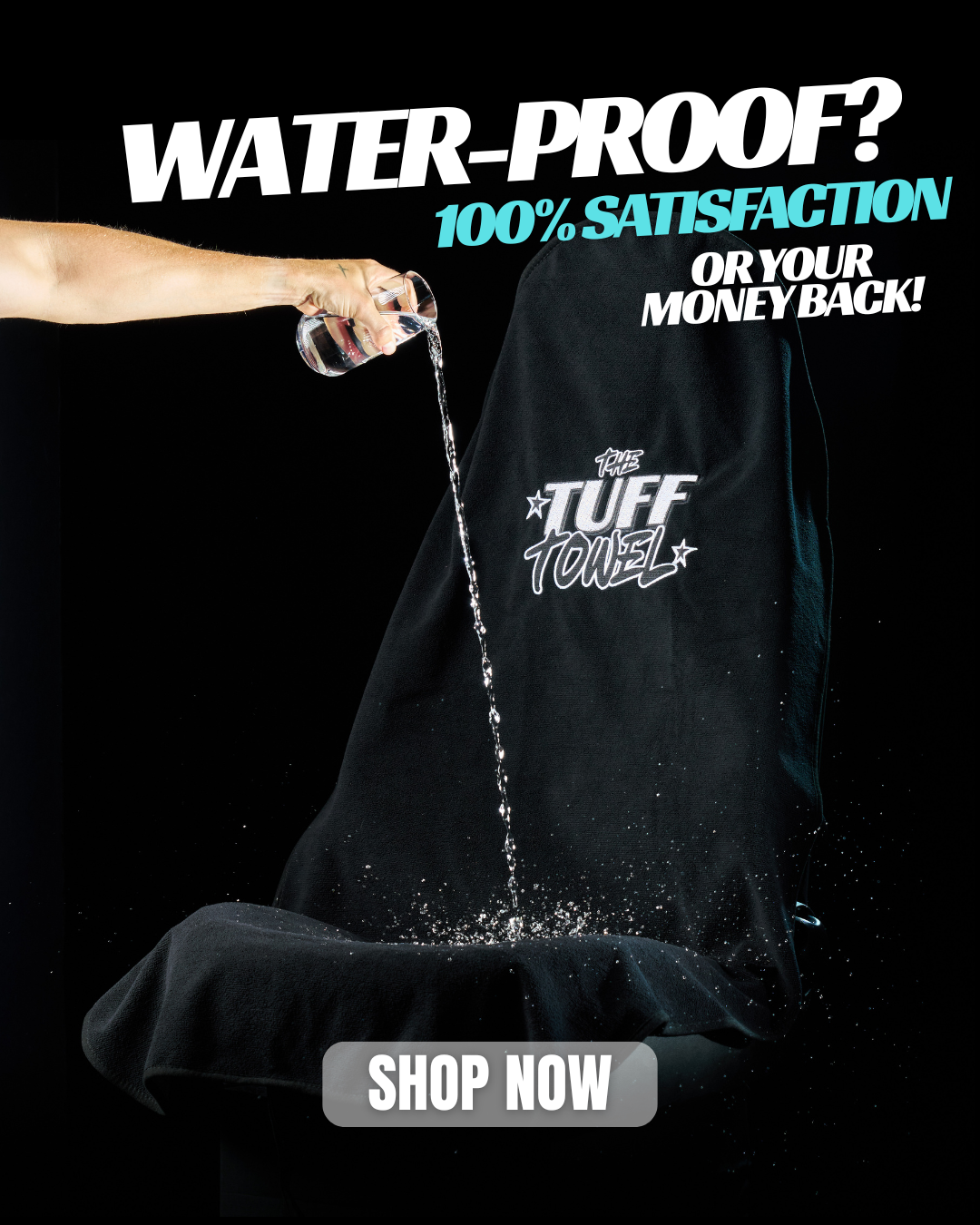 The Tuff Towel Facebook ad