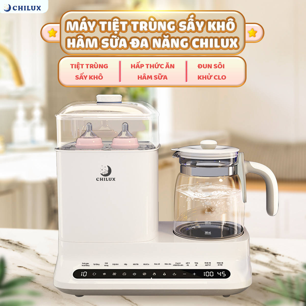 Chilux - Máy Tiệt Trùng Đa Năng Cho Bé Facebook ad: BỎ QUA BÀI VIẾT NÀY NẾU MẸ KHÔNG…