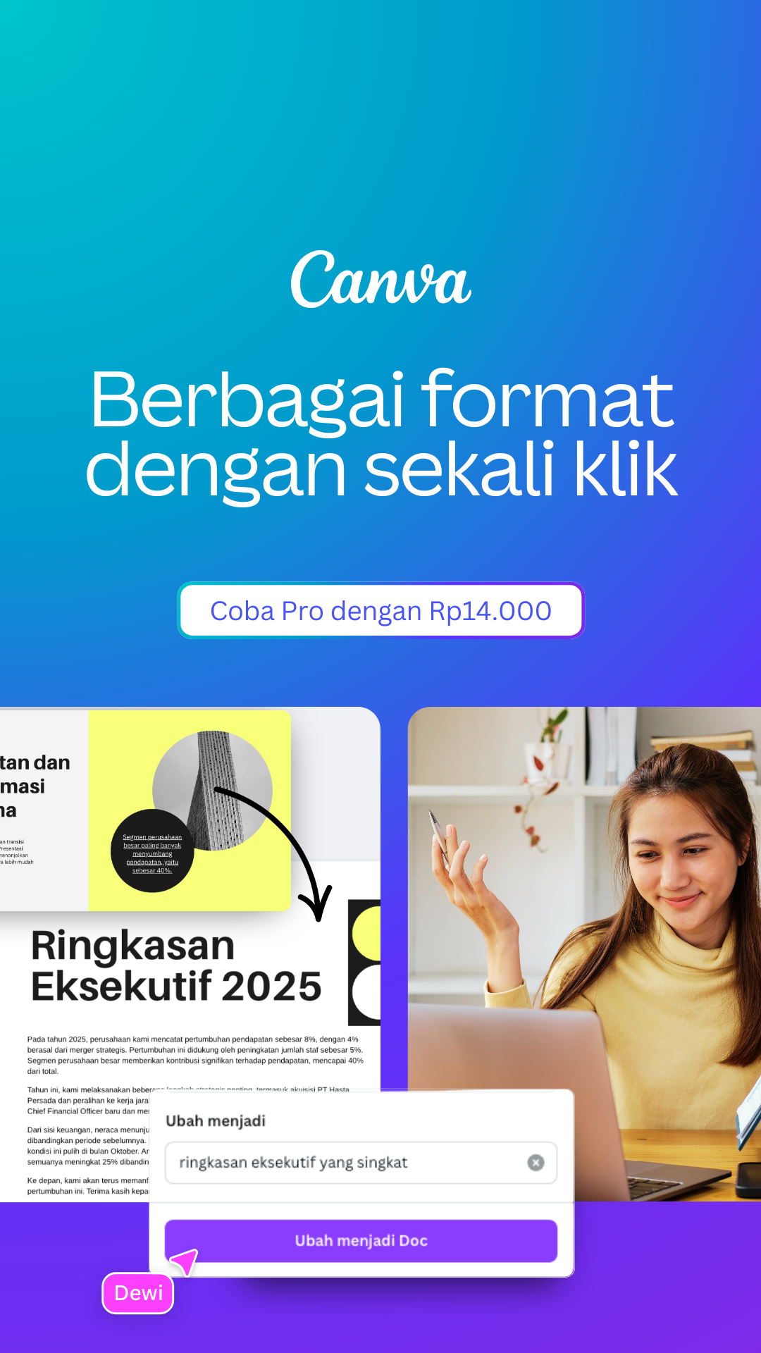 Canva Facebook ad