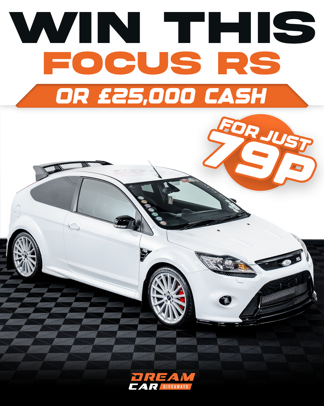 Dream Car Giveaways Facebook ad