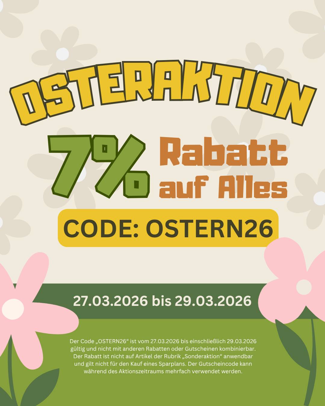 Sandras Tieroase Facebook ad: Oster-Special!