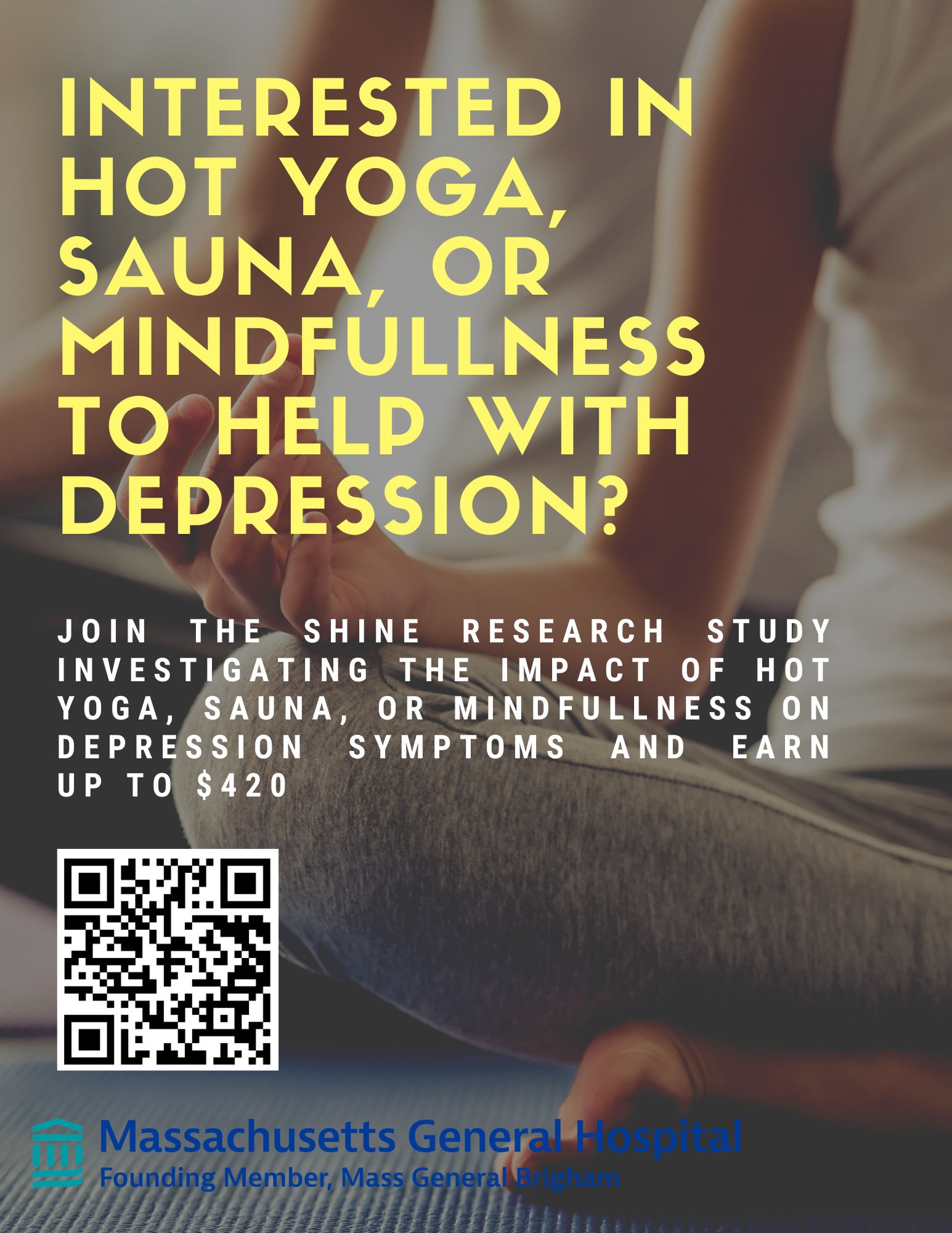 MGH Depression Clinical and Research Program Facebook ad
