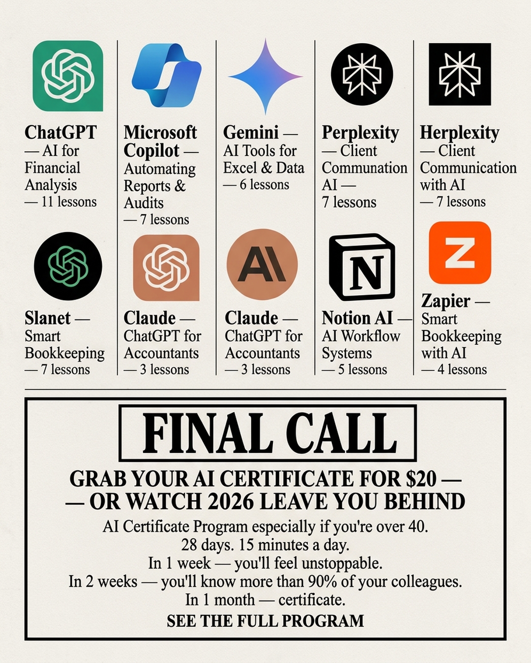 AI Made Simple Facebook ad