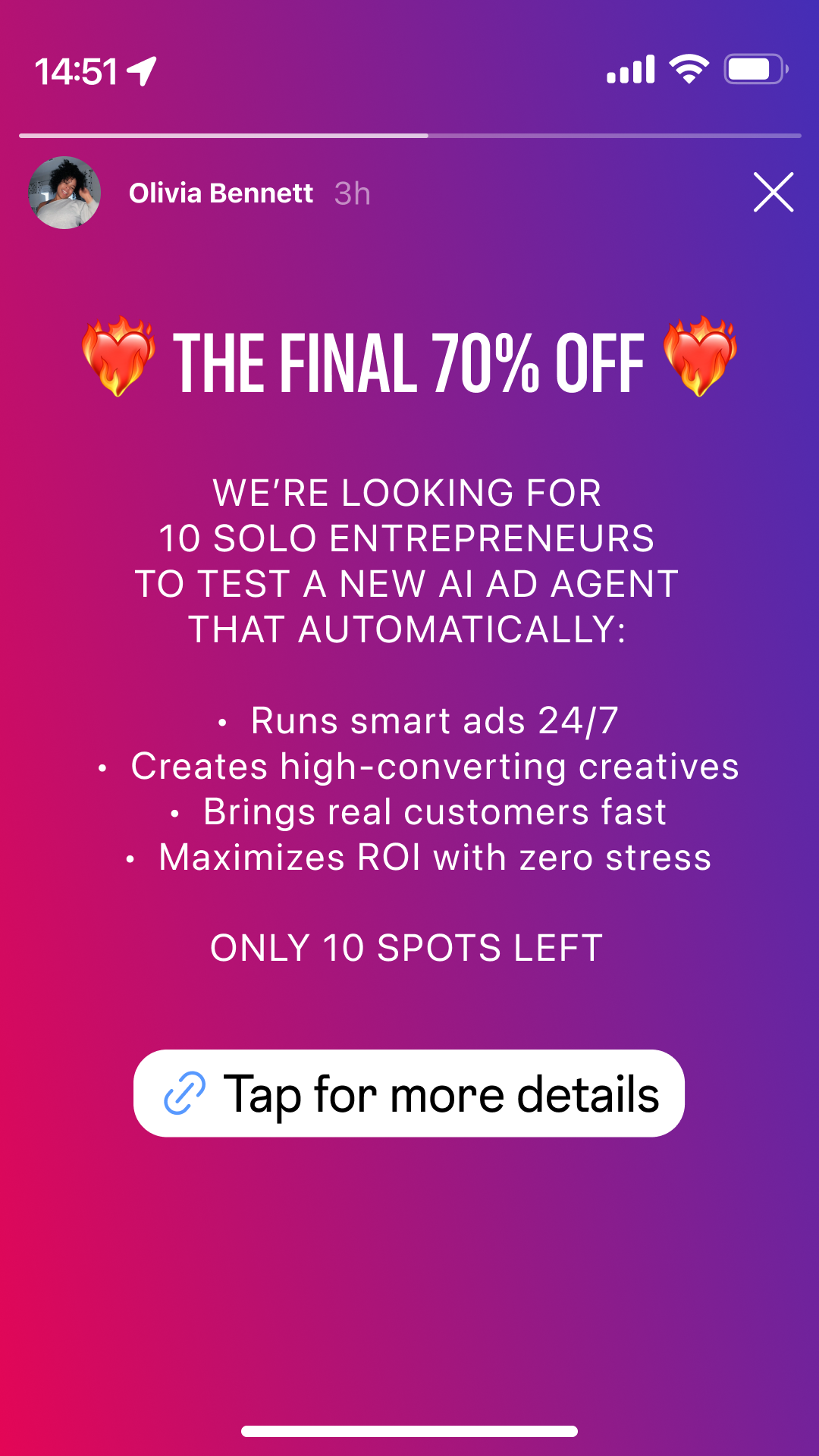 Zeely Facebook ad