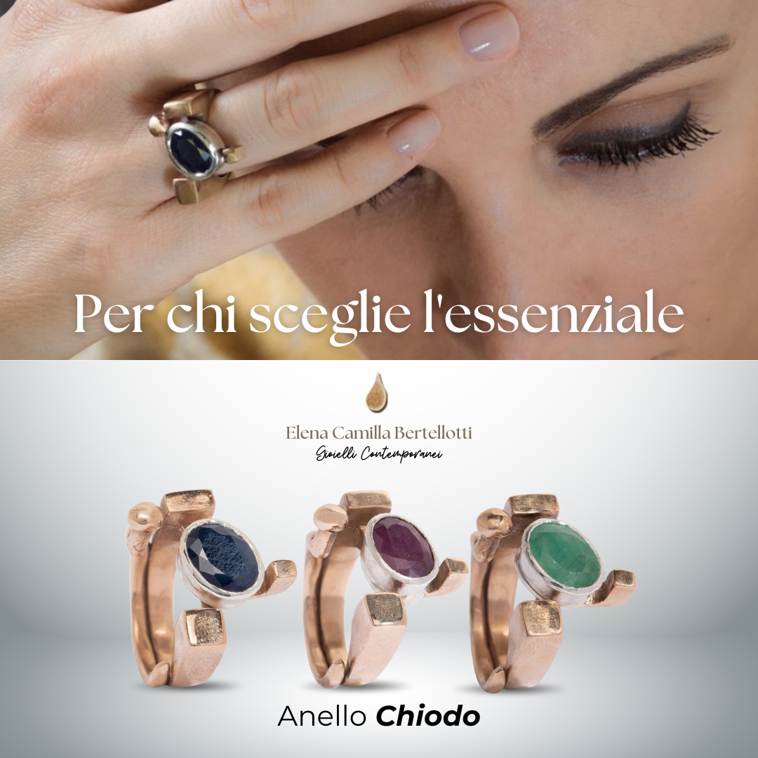 Elena Camilla Bertellotti gioielli contemporanei Facebook ad: Gioielli artigianali nati in Toscana