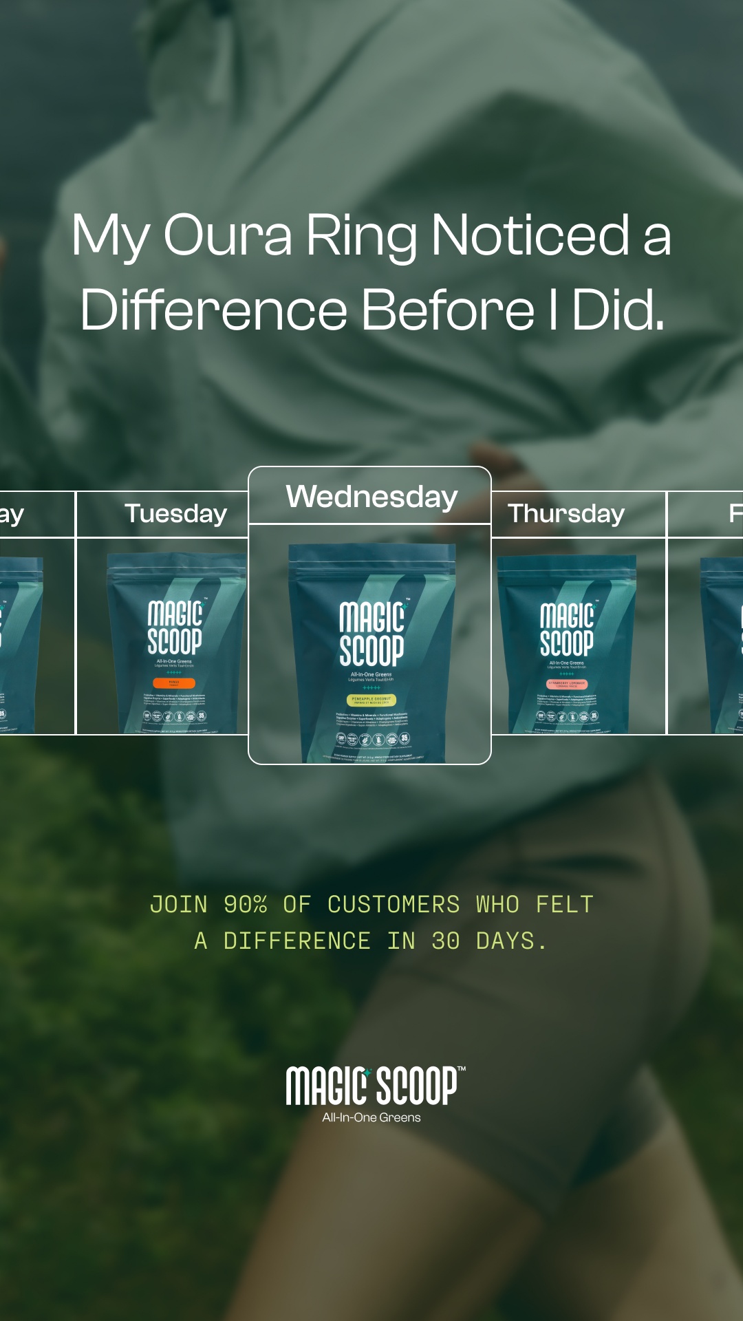 Magic Scoop Facebook ad