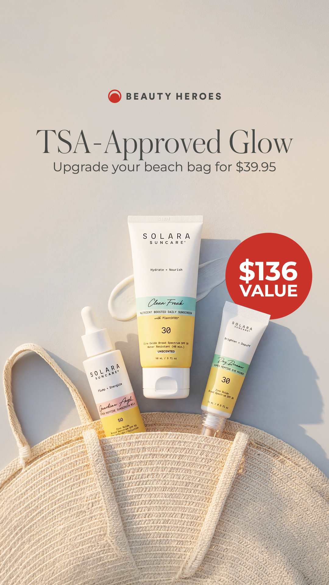 Beauty Heroes Facebook ad
