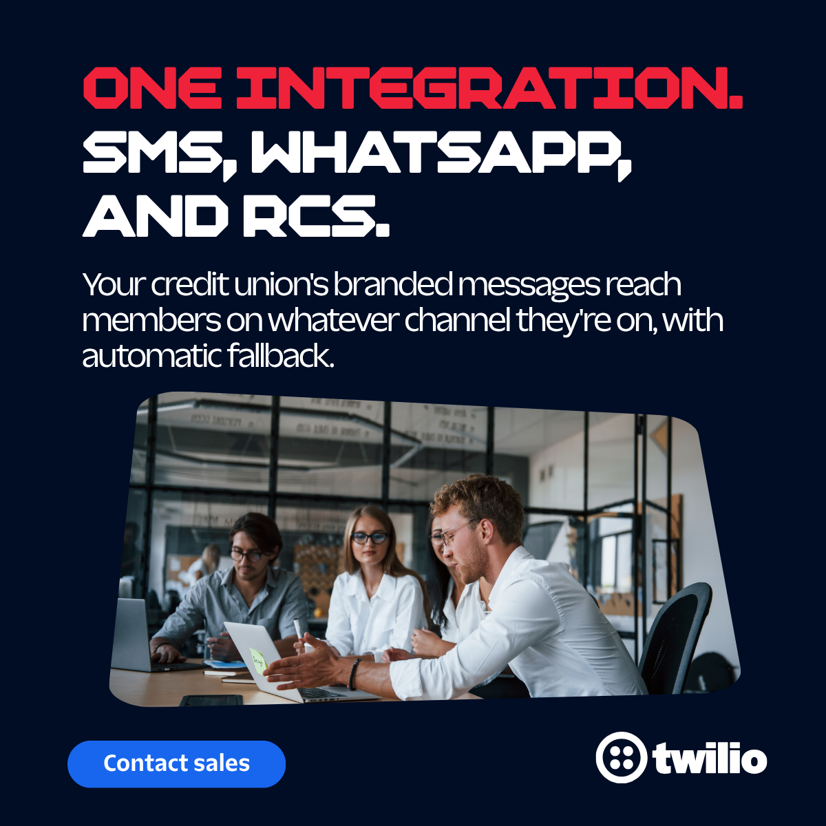 Twilio Facebook ad