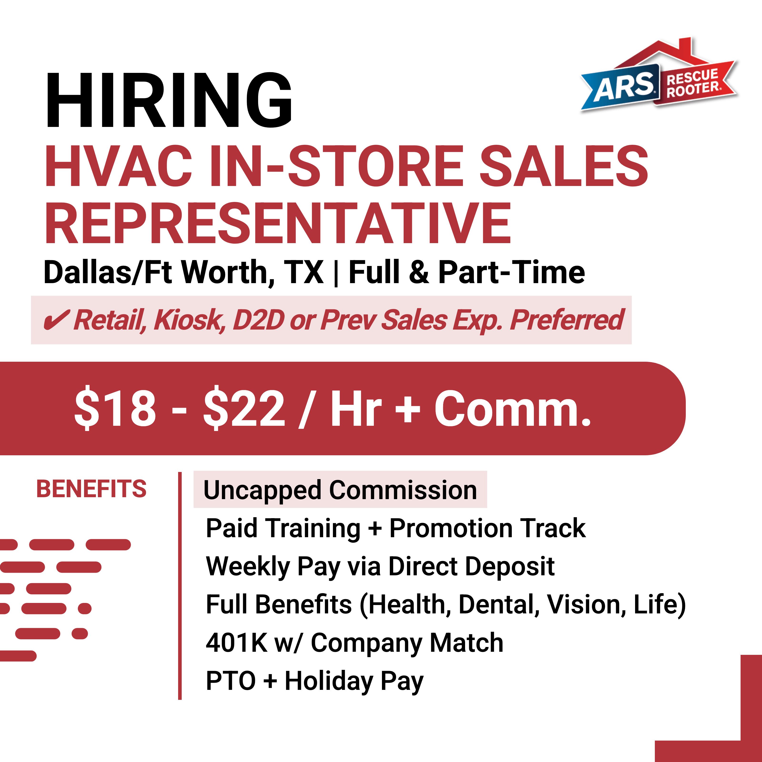 Hireline Facebook ad