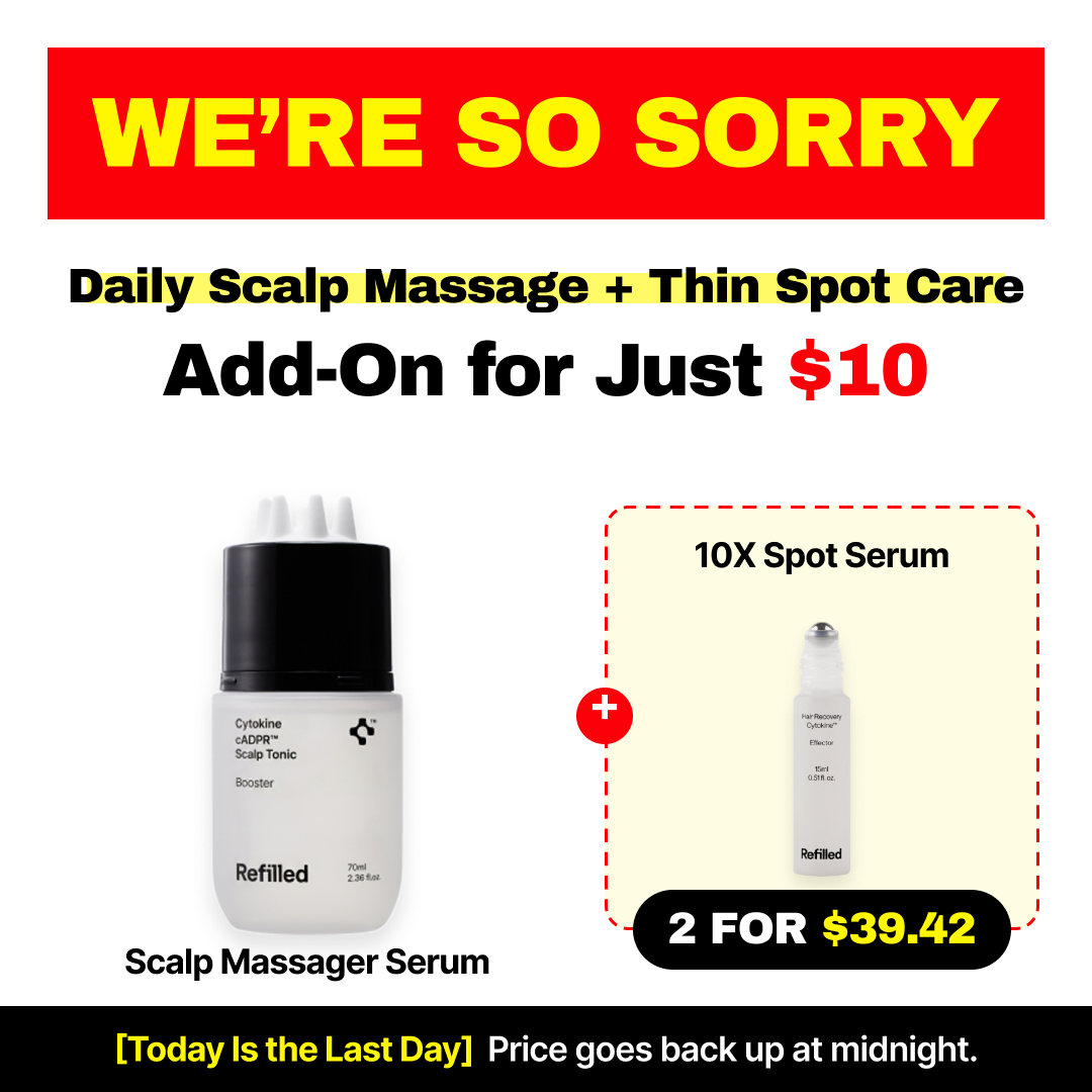 Refilled Global Facebook ad: [Refilled] Intensive Hair Growth Set