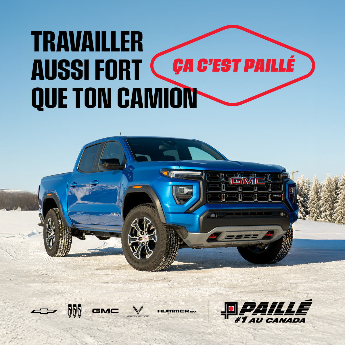 GM Paillé Facebook ad from Dec 5, 2025