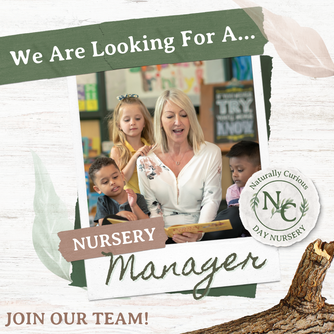 Naturally Curious Day Nursery Facebook ad: Are you a thoughtful, values-led leader ready to grow…