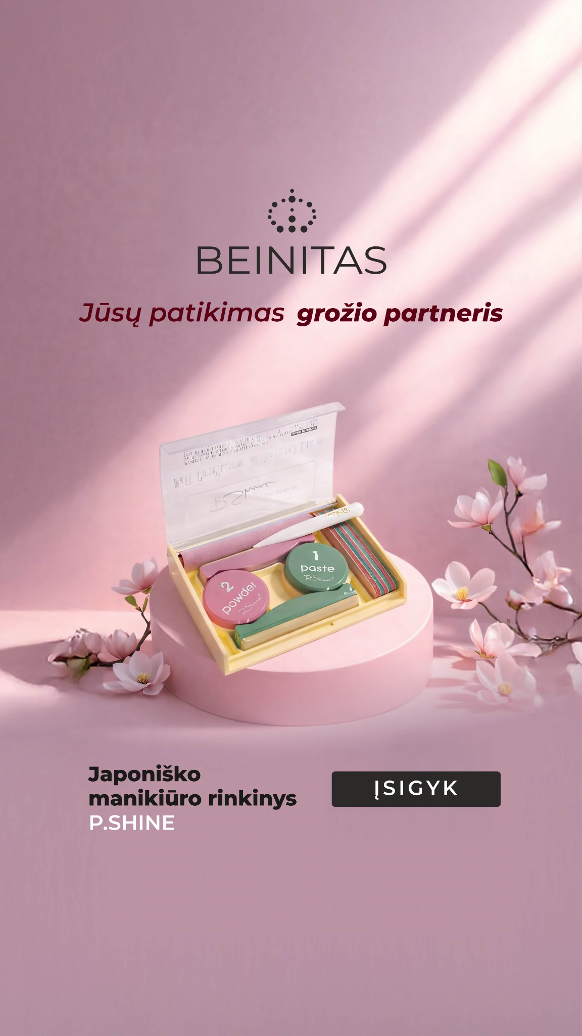 Beinitas Facebook ad