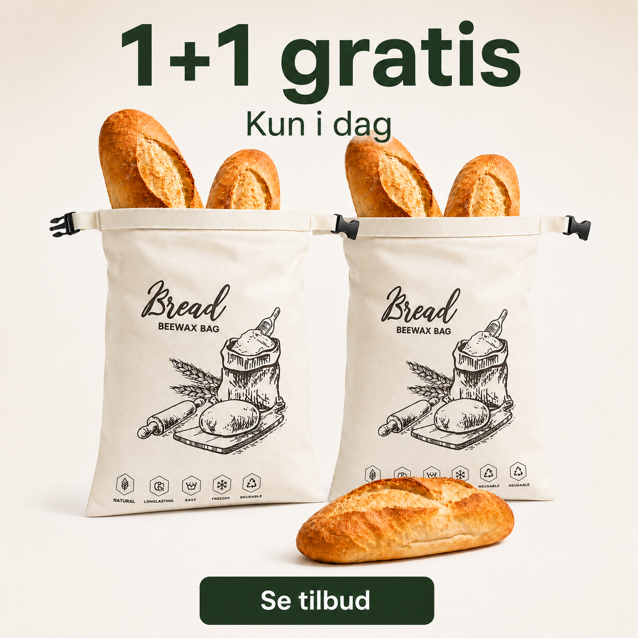 The Daily Woman Facebook ad: Hold brødet ferskt mye lenger