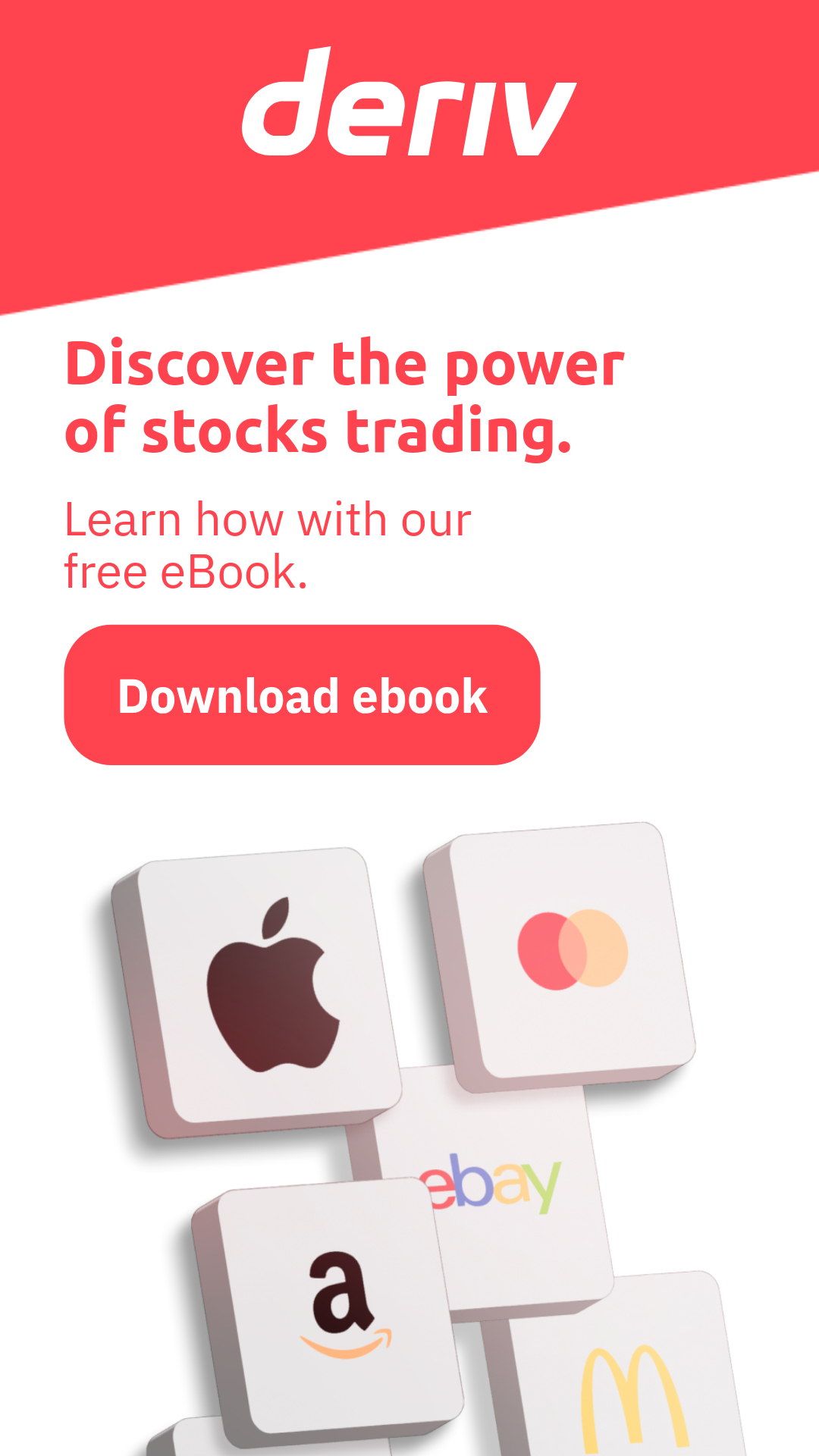 Deriv.com Facebook ad
