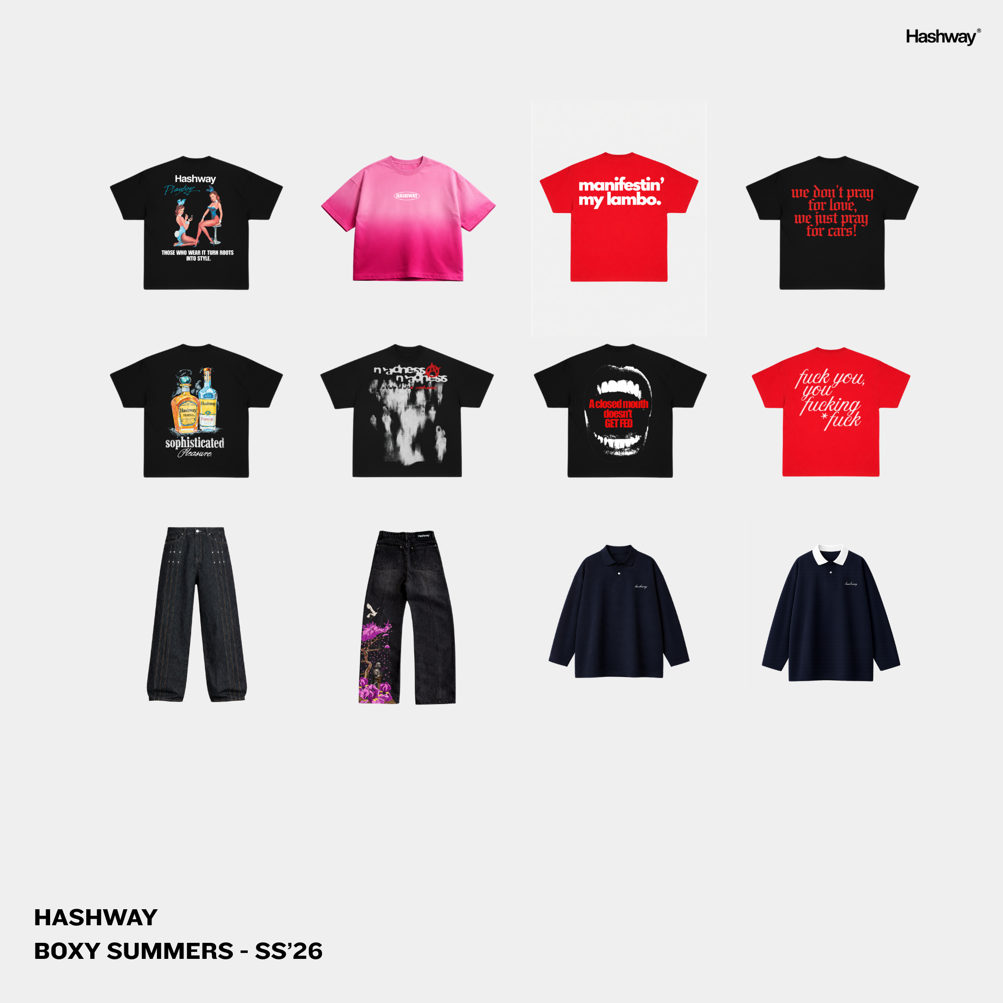 Hashway Facebook ad: This summer, we kept it simple.