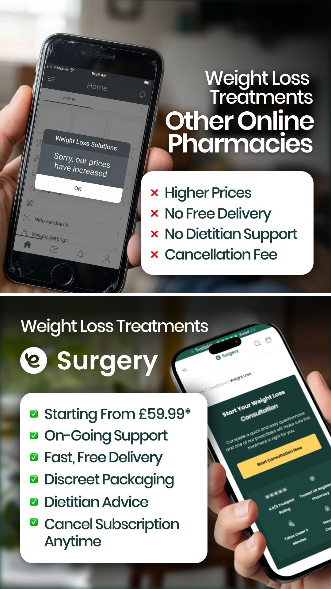 E Surgery Facebook ad