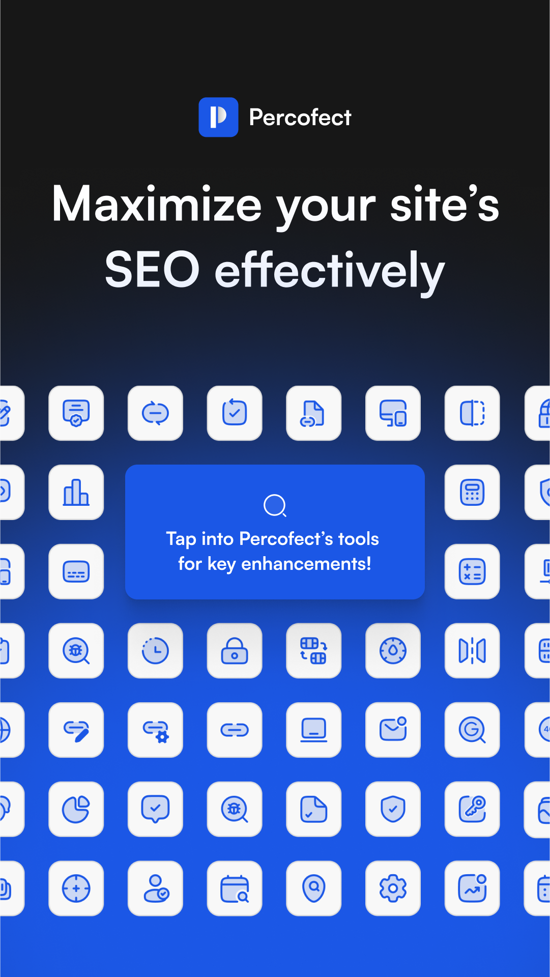 Percofect Facebook ad: Maximize your site’s SEO effectively with Percofect!