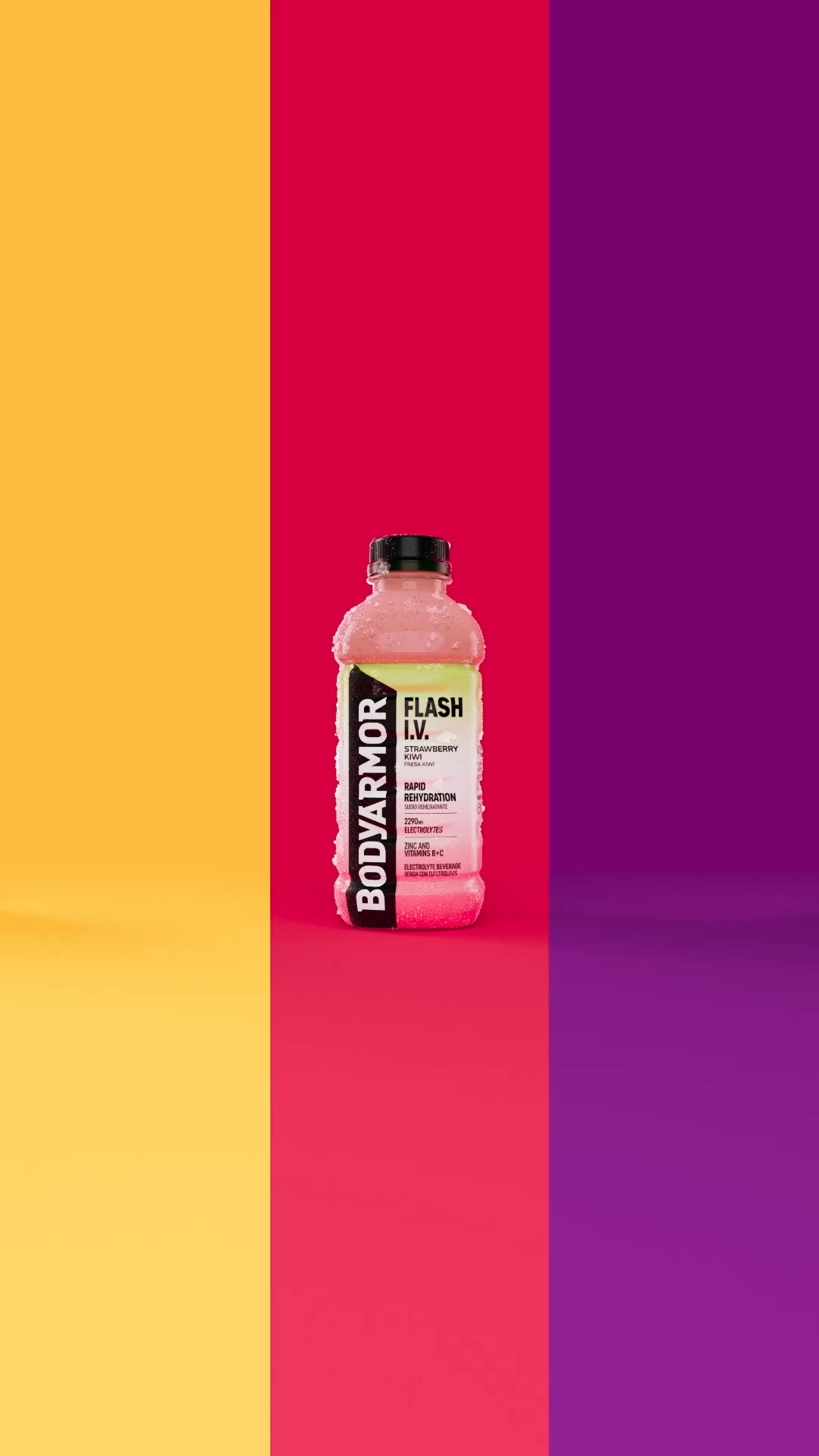 BODYARMOR Facebook ad: Work Hard. Hydrate Hard.