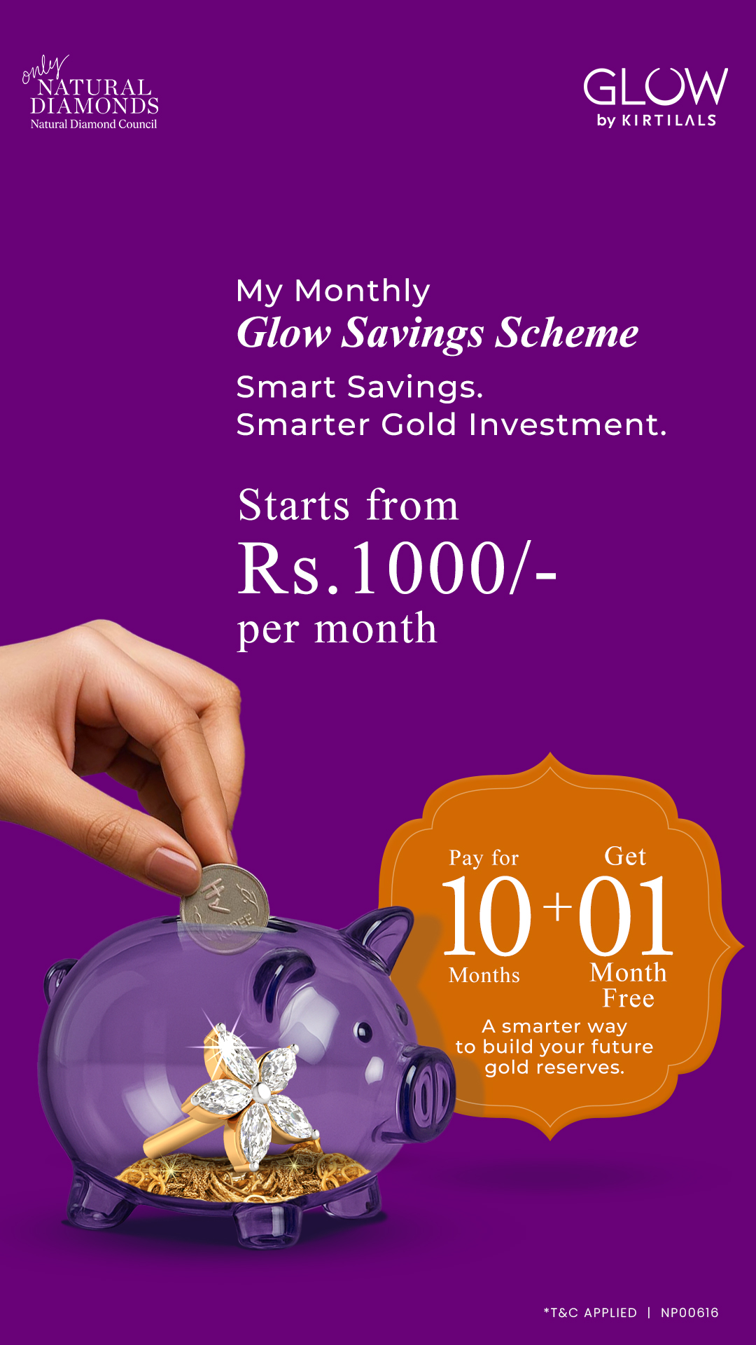 Glow By Kirtilals Facebook ad from Feb 23, 2026