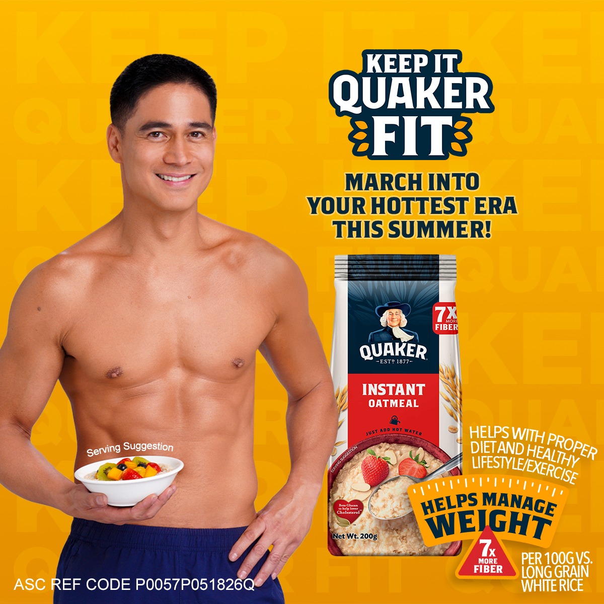 Quaker Oats Philippines Facebook ad: Quaker Instant Oatmeal 800g (Pack of 3) | Shopee Philippines