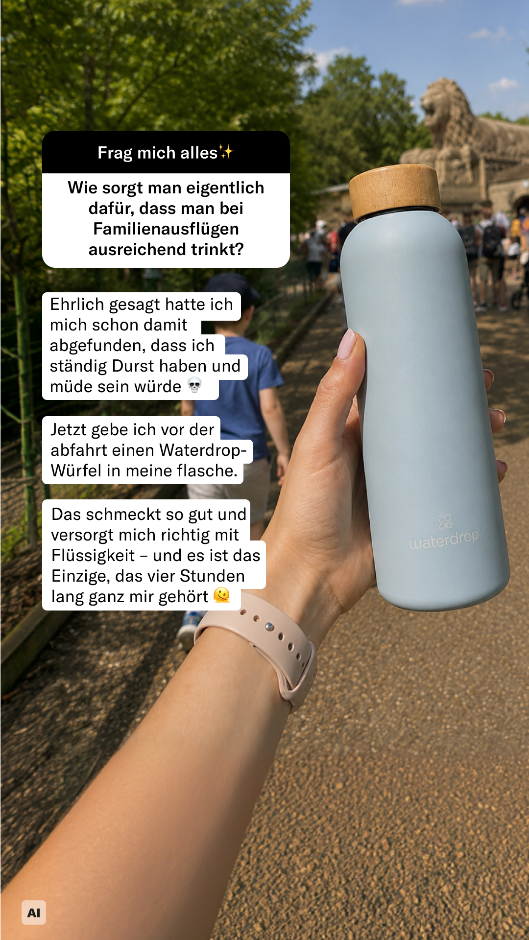 waterdrop Facebook ad