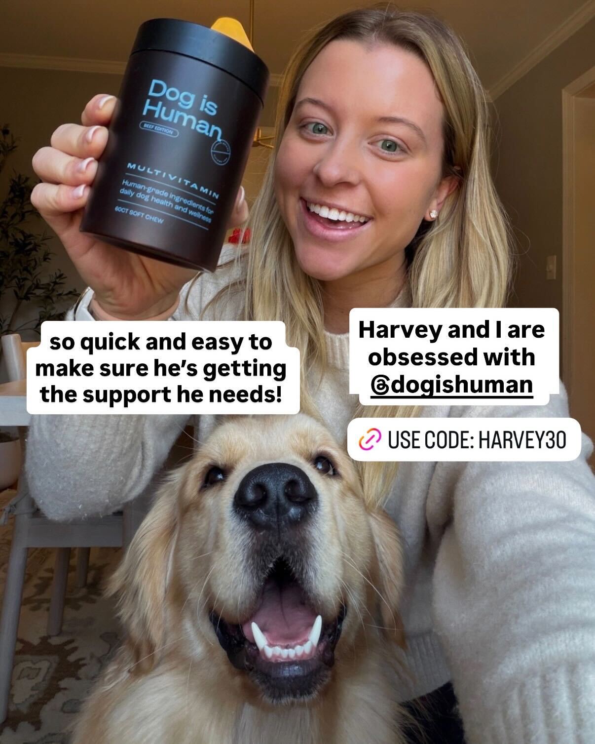 Harvey & Lindsey Facebook ad from Feb 17, 2026