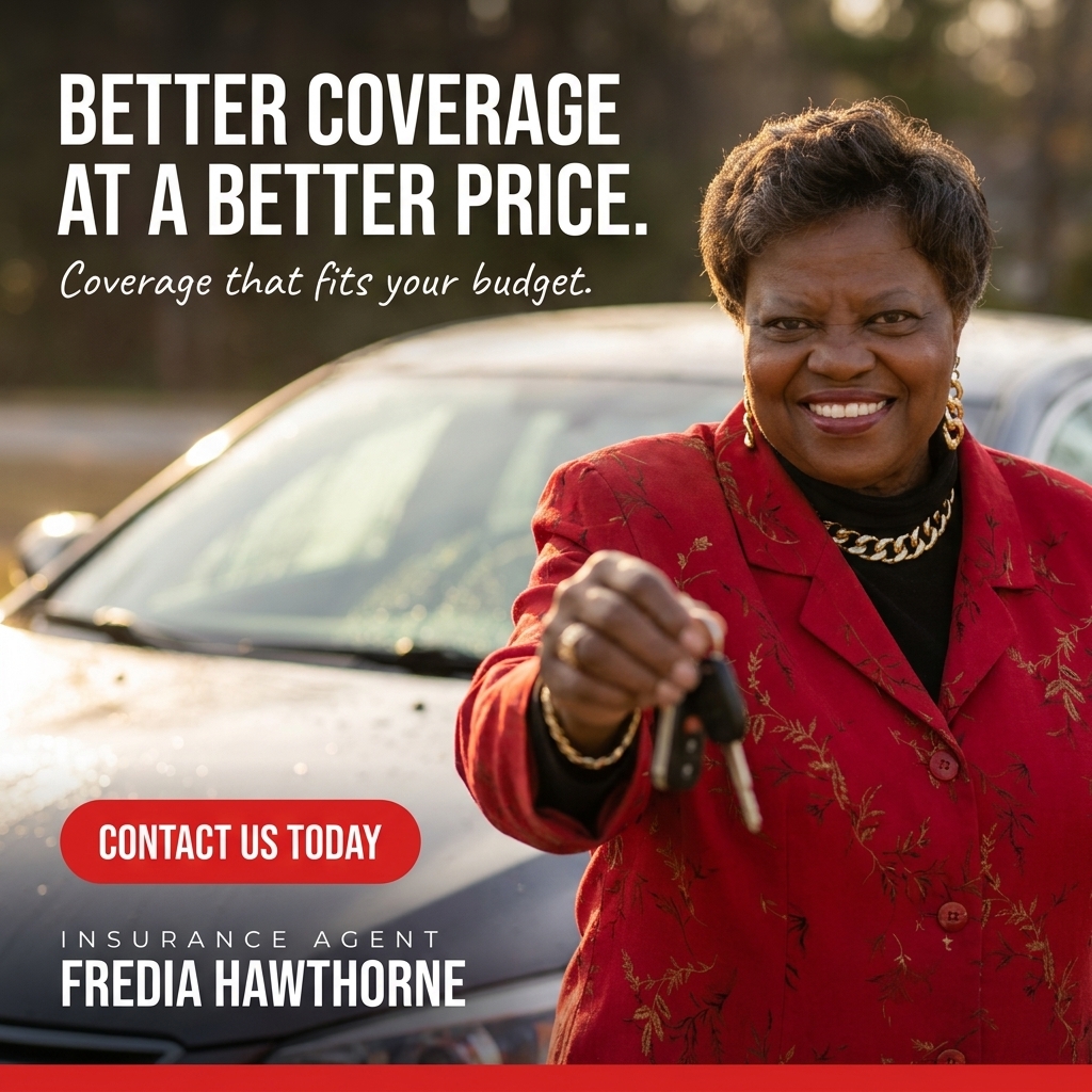 Fredia Hawthorne - State Farm Agent Facebook ad: Fredia Hawthorne - State Farm Insurance Agent in…