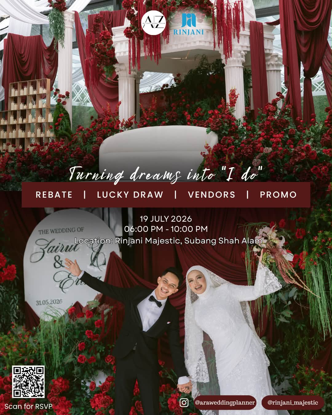 Ara Zainal Wedding Planner Sdn Bhd Facebook ad