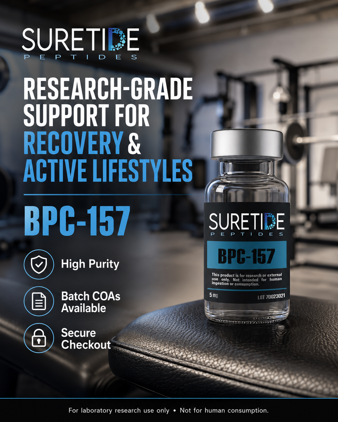 SureTide Peptides Facebook ad from Jul 10, 2026