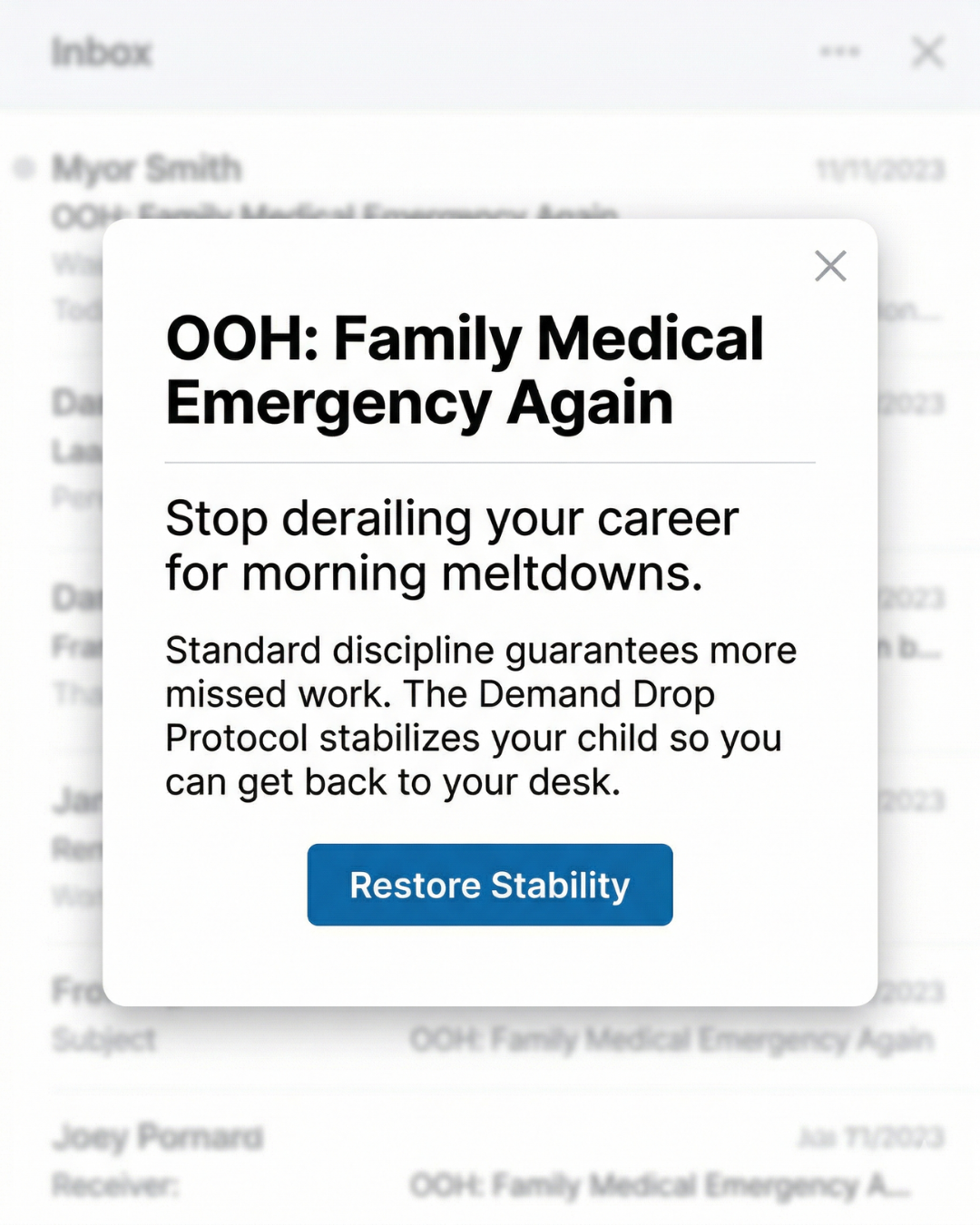 Parenting Leader Facebook ad