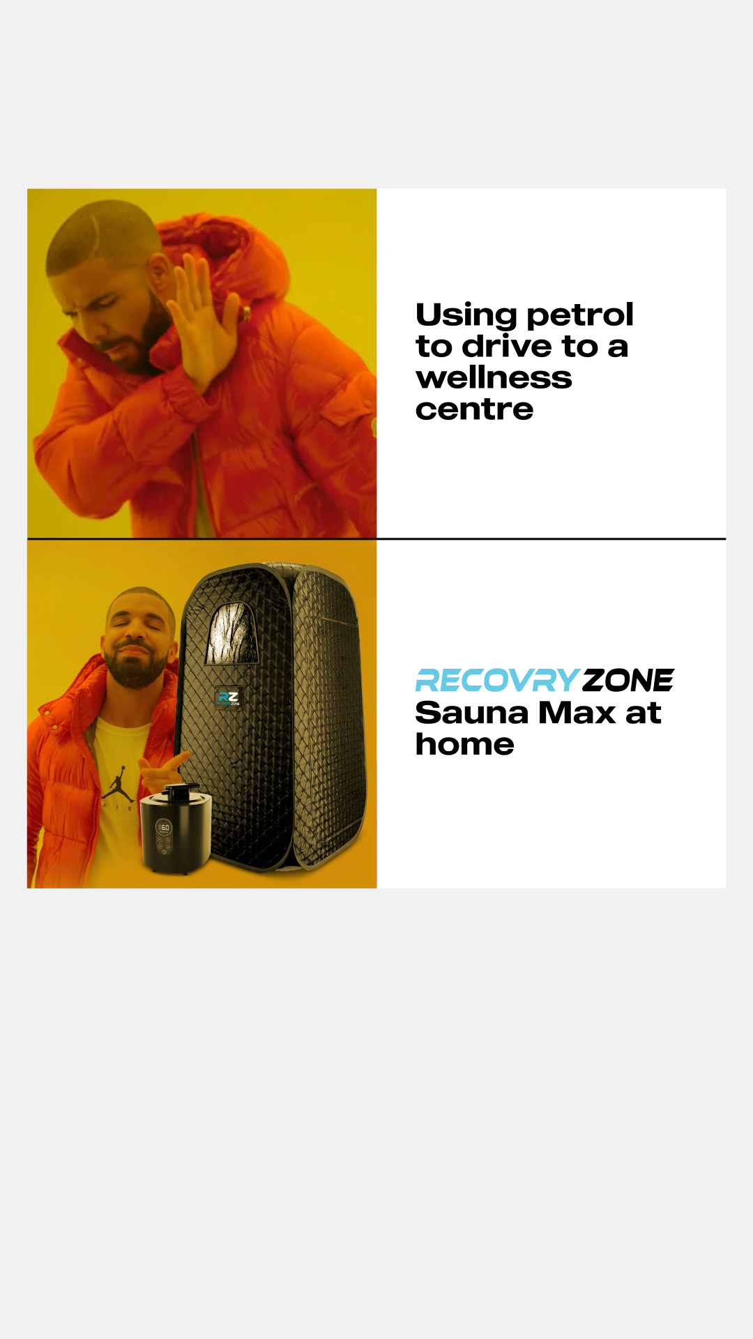 Recovry Zone Facebook ad