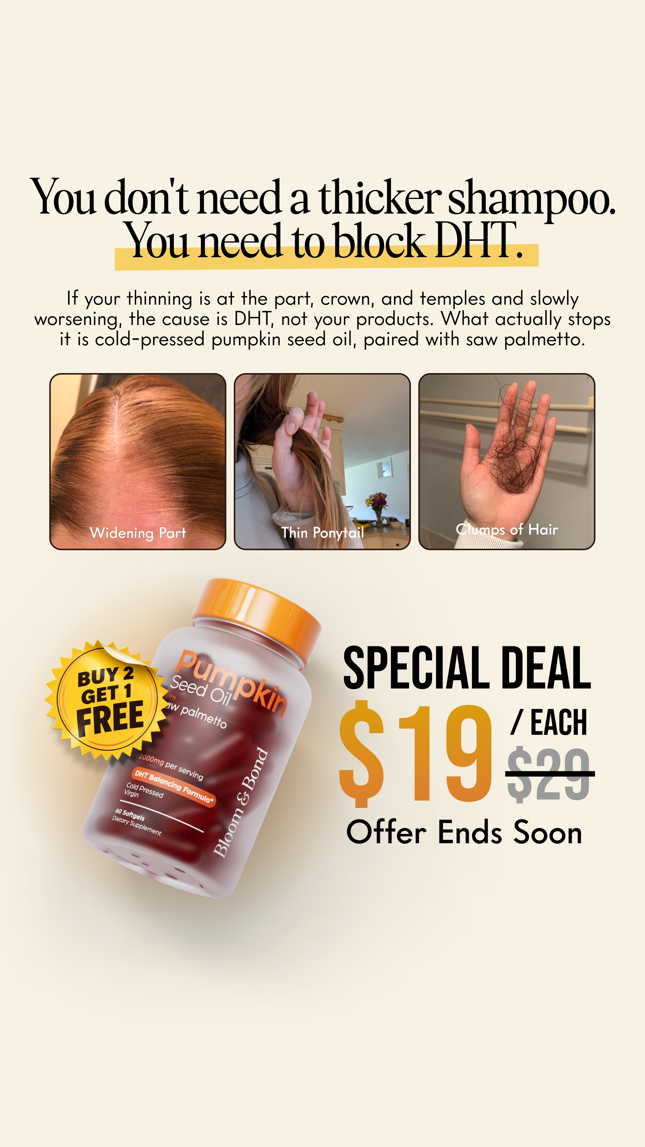 Bloom & Bond Facebook ad