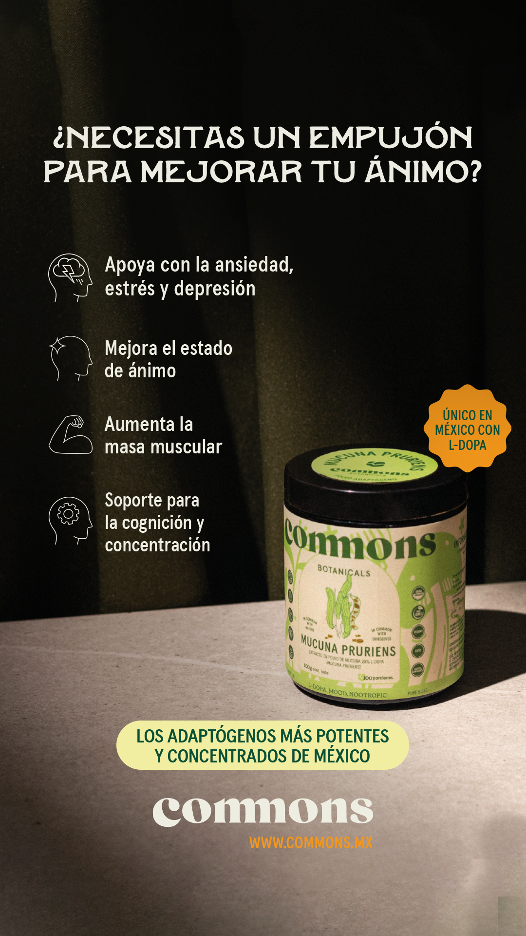 Commons.adaptogenos Facebook ad