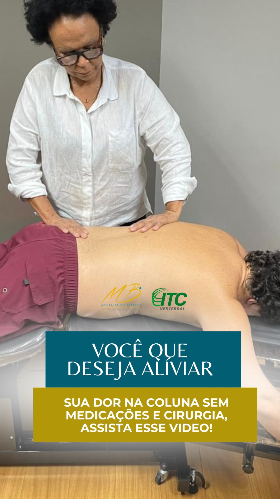 MB Fisioterapia Facebook ad: Agende Agora sua Avaliação