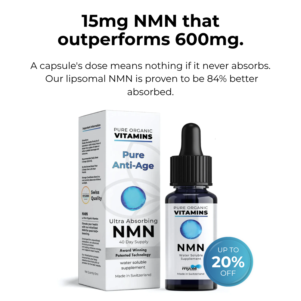 Pure Organic Vitamins Facebook ad