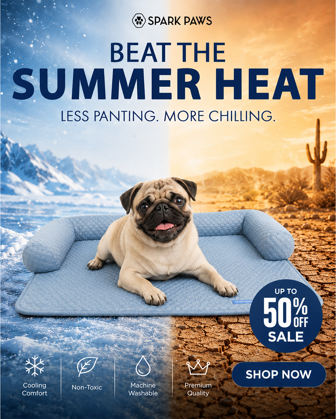 Spark Paws Facebook ad