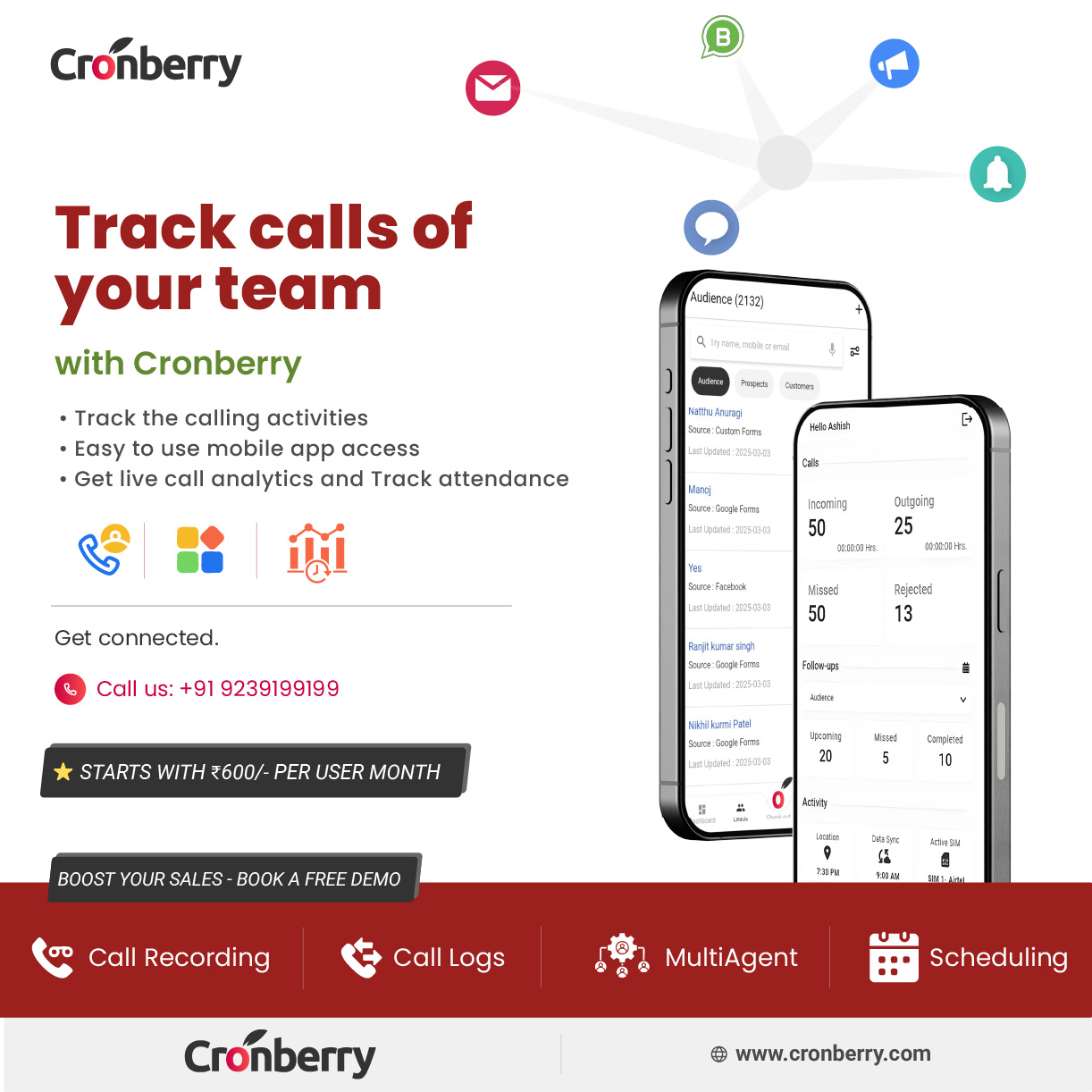 Cronberry Facebook ad
